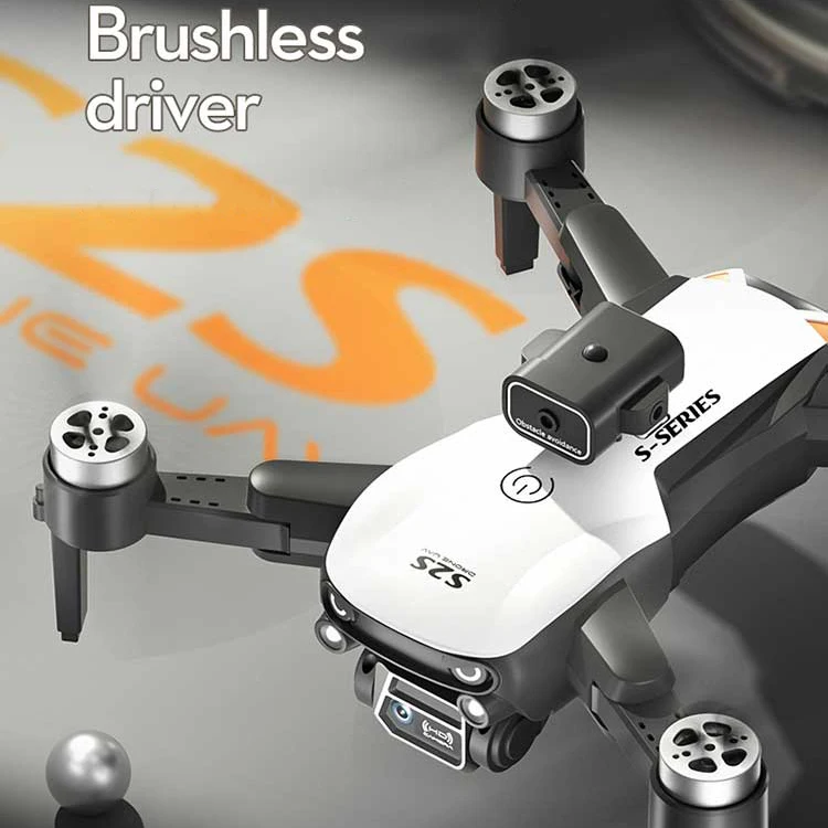 New Style S2s Drone 4k Hd Dual Camera Brushless Motor Obstacle Avoidance Rc Helicopter Professional Foldable Quadcopter Toy Gift