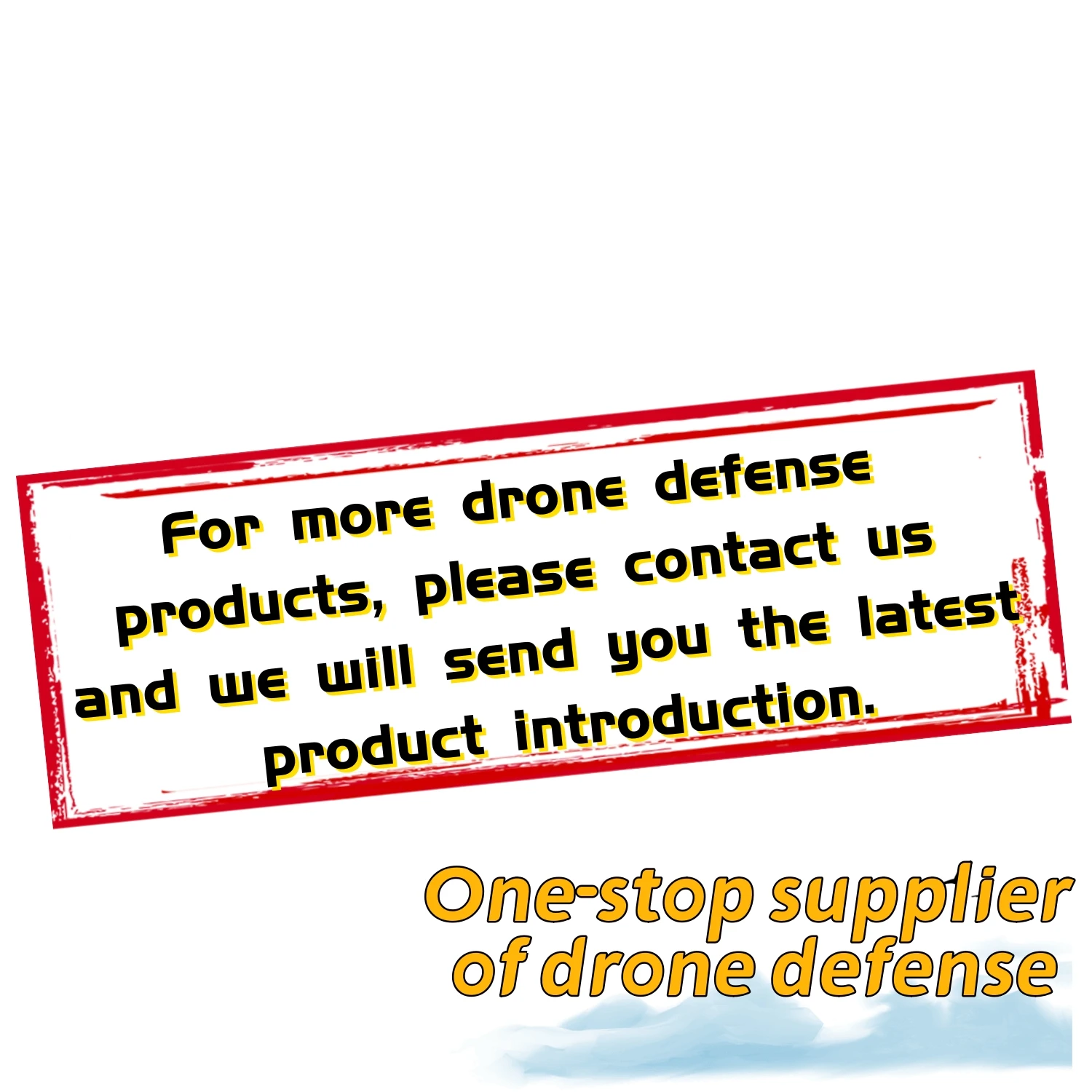 100M 200M 300M 400M 500M High gain Antenna for Drone Defense System FPV UAV drone detector antenna Fiberglass Rod Antenna Yagi