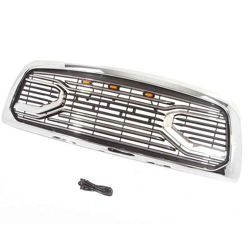 Spedking CHROME Front car grille PICKUP Accessories parts for 13-18 dodge Ram 1500