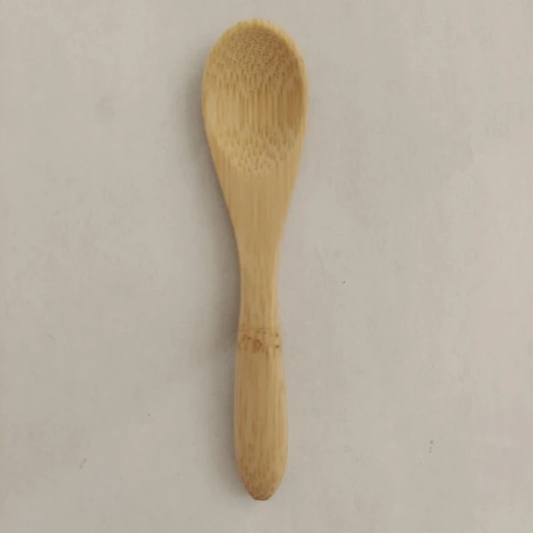 Specializing mini wooden handmade jam spoon Ice cream small bamboo spoon
