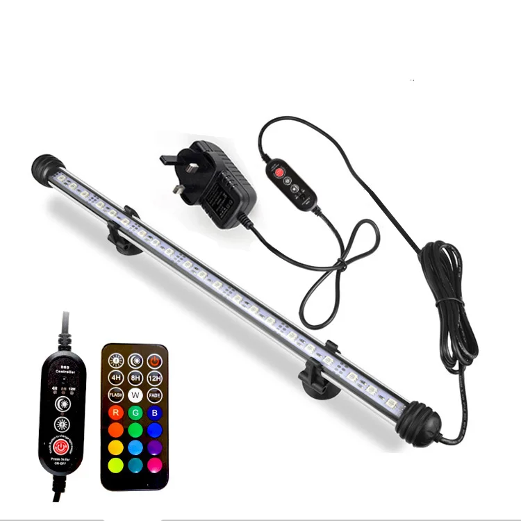 Led Lighting For Aquariums RF Remote Controller Fish Tank Cistern Rockerie Decoration Aquarium Light Wholesale