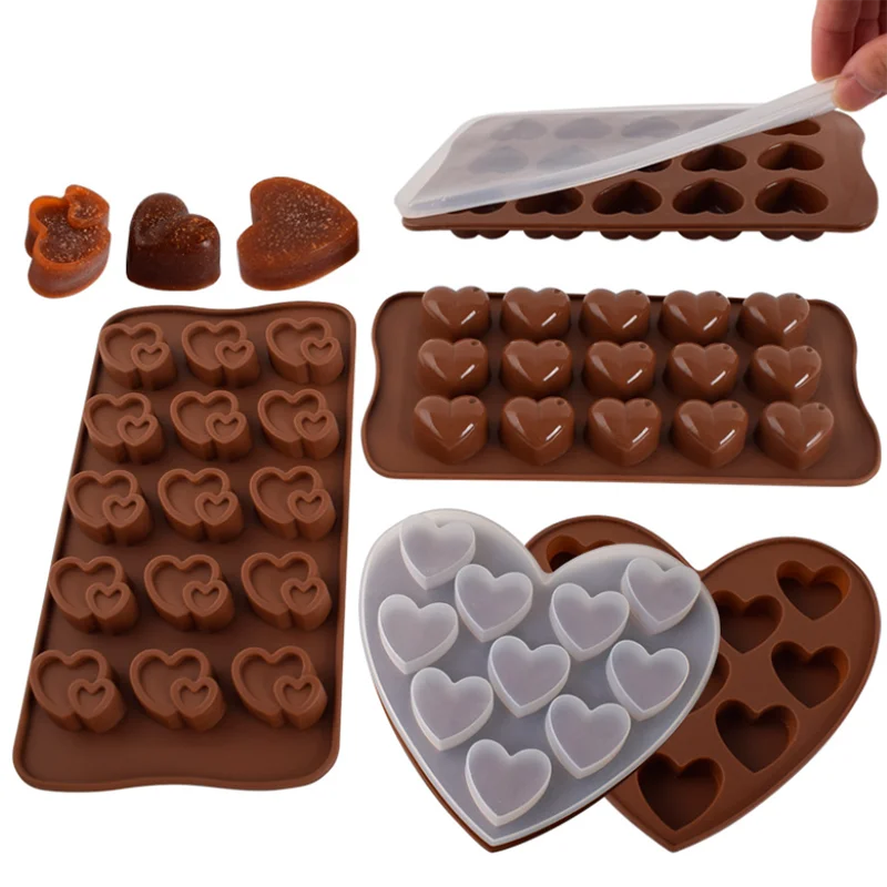 Food grade homemade chocolate molding machine mold custom logo chocolate mold mould & box