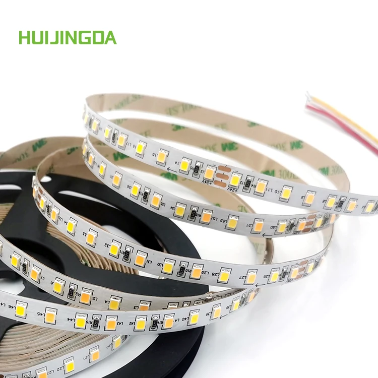 Wholesale Cheap 24v 120Leds/m 5m Two-color Flexible waterproof Led strip /Smart light strip