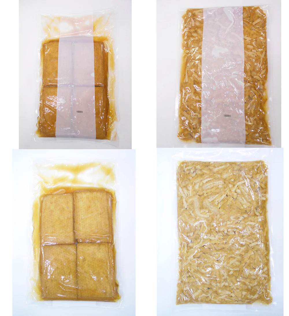 
Yummy oily tofu snacks ajitsuke japanese noodle Inari sushi vegan 