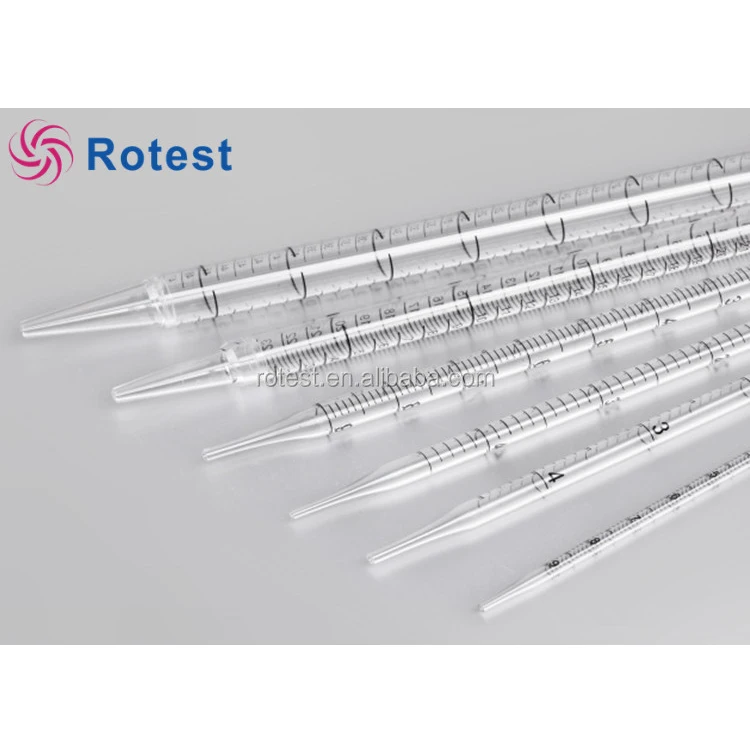 50ml Disposable Plastic Serological Pipettes