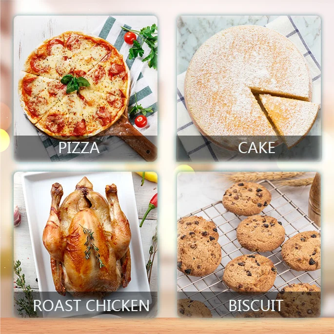 Multifunction Mini Microwave Ovens 20L Electric Plastic Free Spare Parts Digital Timer Control Kitchen