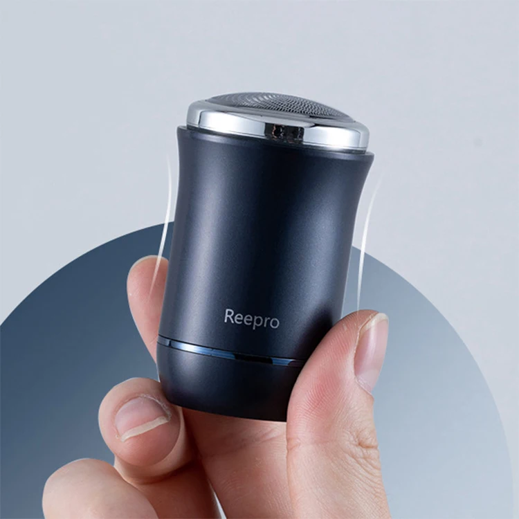 
Mini Rechargeable Electric Waterproof rotary cordless shaver 