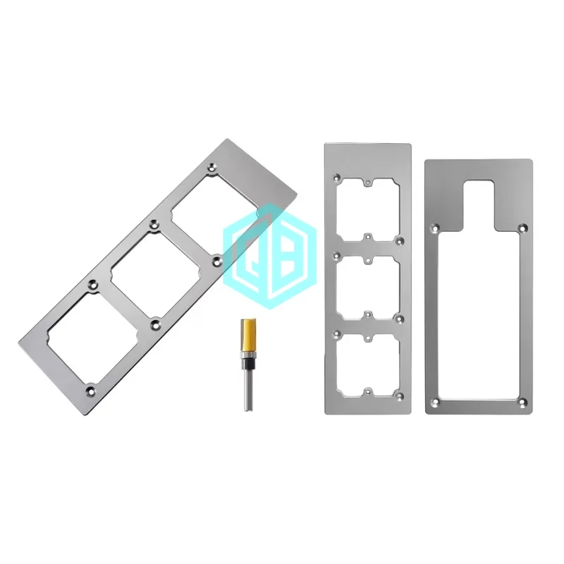 86 Type Switches Socket Opening Hole Mold Hole Slotting Template for Woodworker Hole Saw Sets
