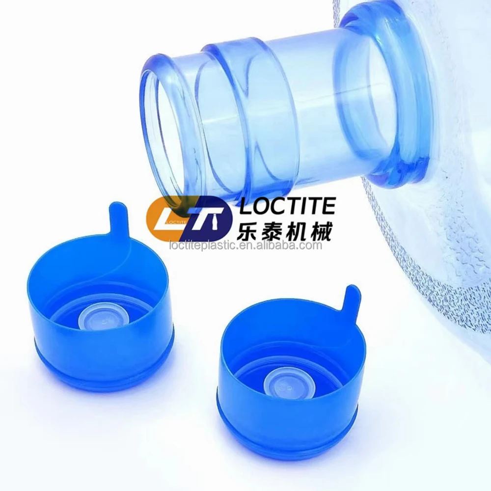 factory price New Material Non-Spill  PET 5 Gallon bottle Cover cap lids PE Blue Plastico Plastic Caps 55mm 5 gallon lids 5 gall