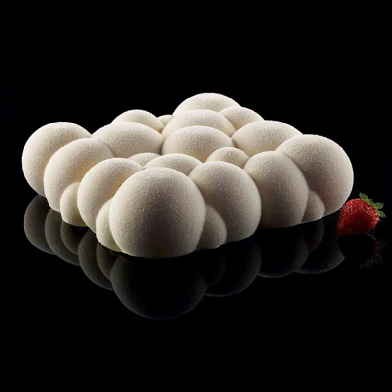 Irregular Cloud Design Silicone Cake Mold 3D Cupcake Jelly Pudding Cookie Muffin Soap Mould DIY Moule Baking Tools