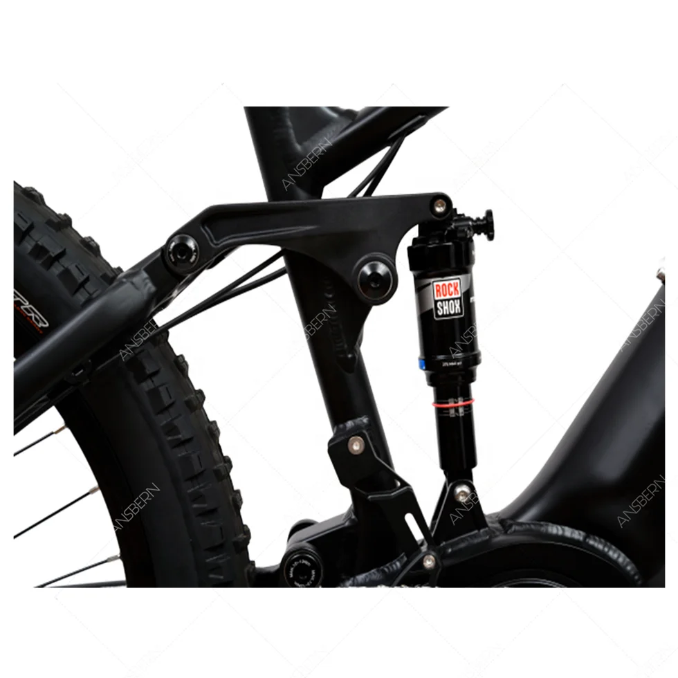 Ansbern New Arrivals Bafang MM G510 1000W 48v 17Ah Full Suspension Electric Sport Bike For Adults Two Wheels