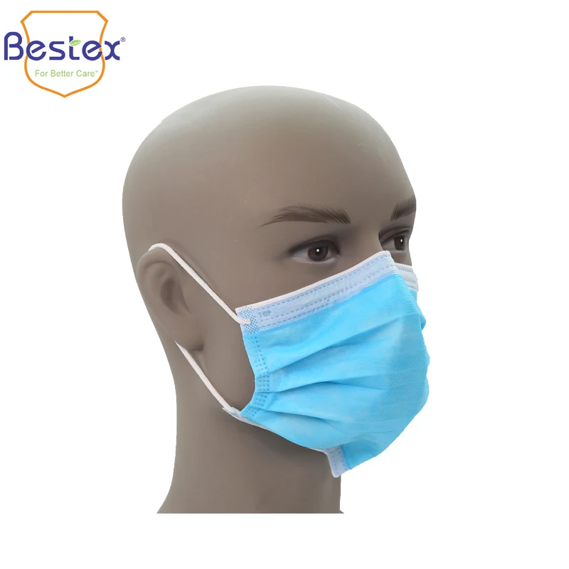 Wholesale Cheap Non Woven Surgical Custom Facemask 3 Ply Medical Face Mask Masker With High Material