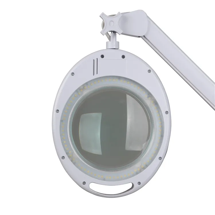Professional made AC 110V/220V magnifying lamp crafts white LED high efficiency magnifying lamp