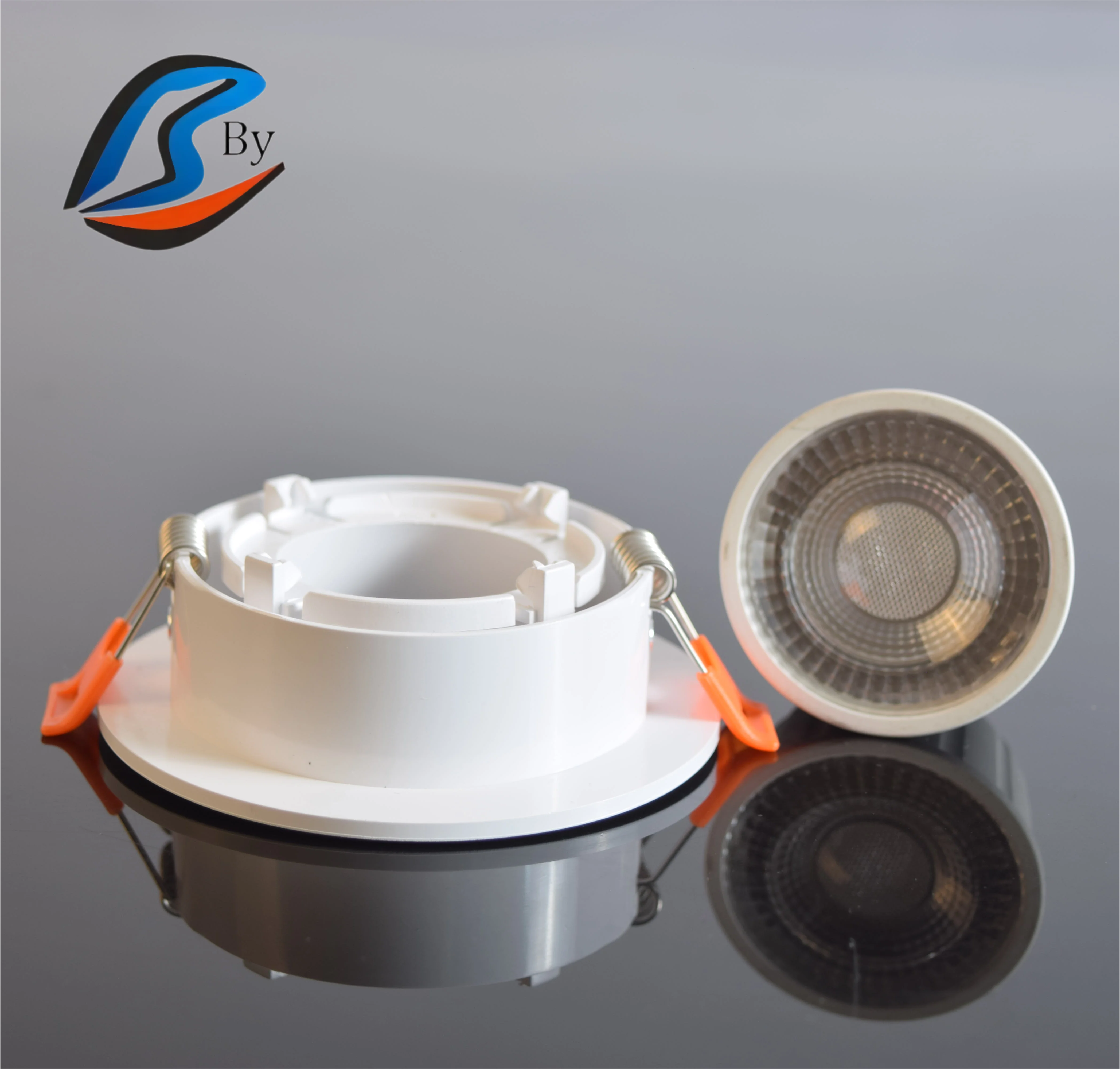 LED Module MR16 anti glare led spot light fixture  round gu10 gu5.3 recessed led downlight frame