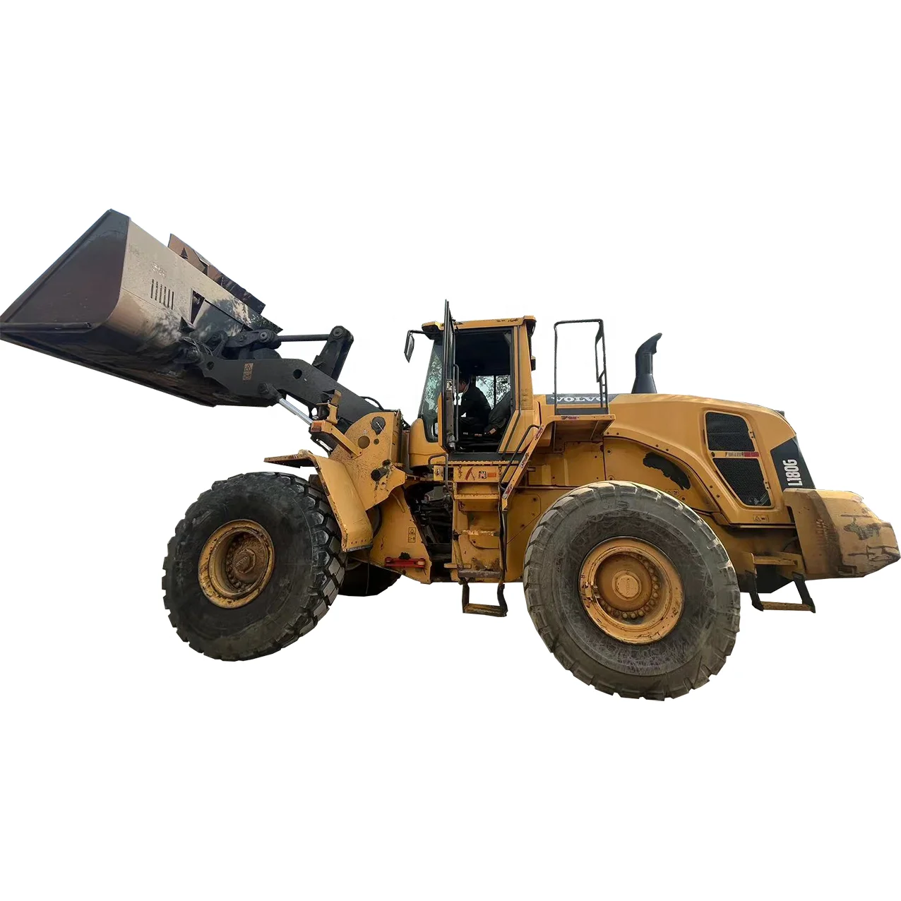Cheap Heavy Loader Top Brand Volvo L180G 6Ton 7Ton 8Ton 9Ton best performance used crawler loader for sale