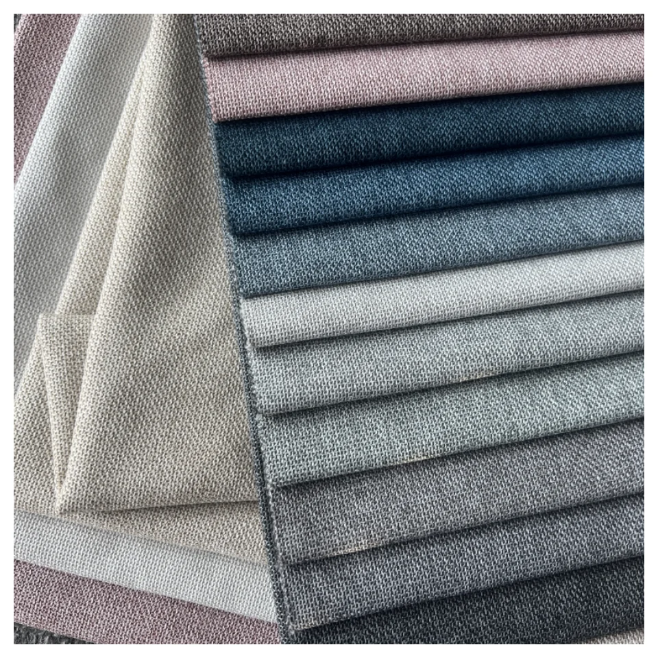 2024 New Design Waterproof Most Popular Luxury Sofa Furniture Fabric Polyester Linen