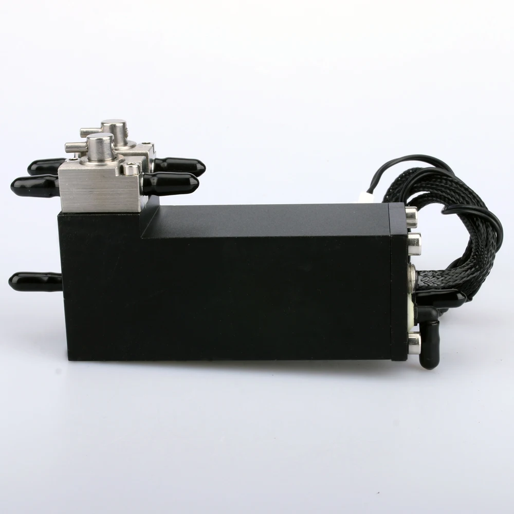 1times metal ink cartridge with step and float and  2 metal valves on the side Ink Tank Inkjet Sub Tank