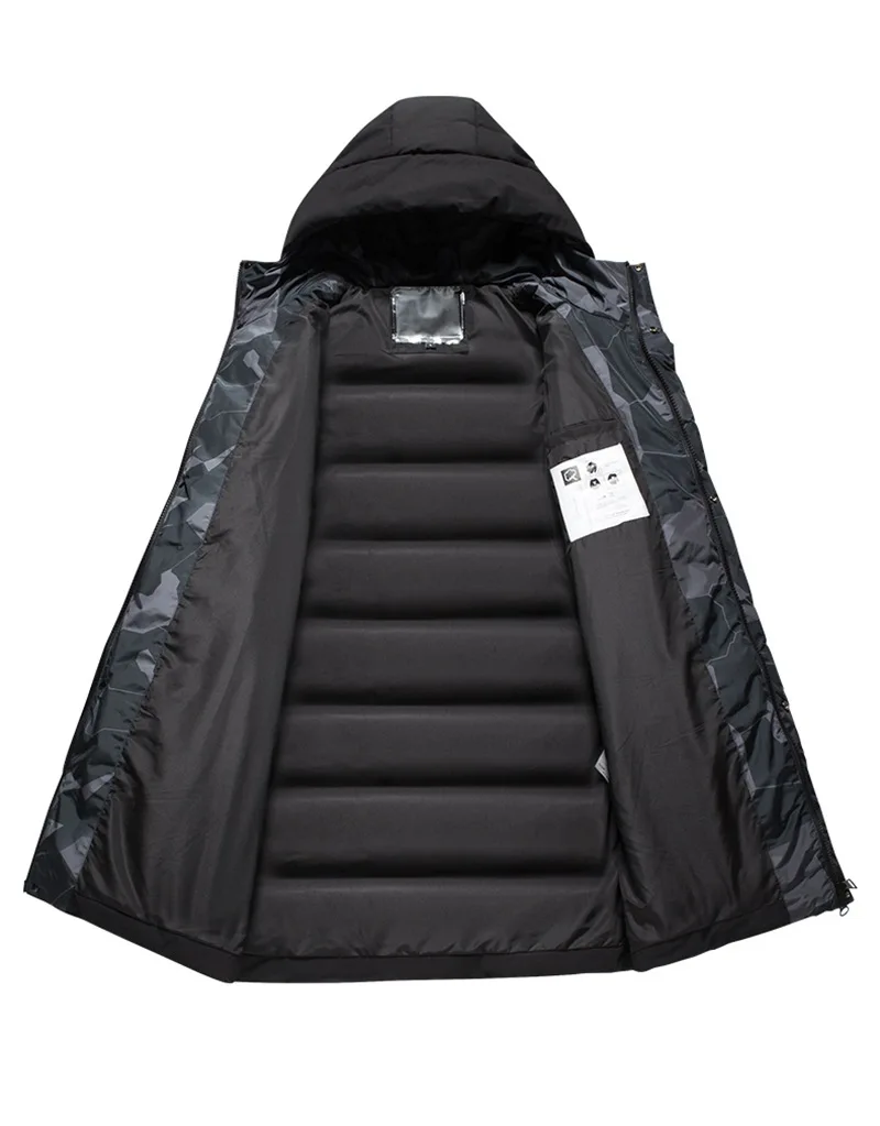 Wholesale Winter Outdoor Fashion Designer Man Coats Custom  Plus Size Nylon Fabric For Down Jacket