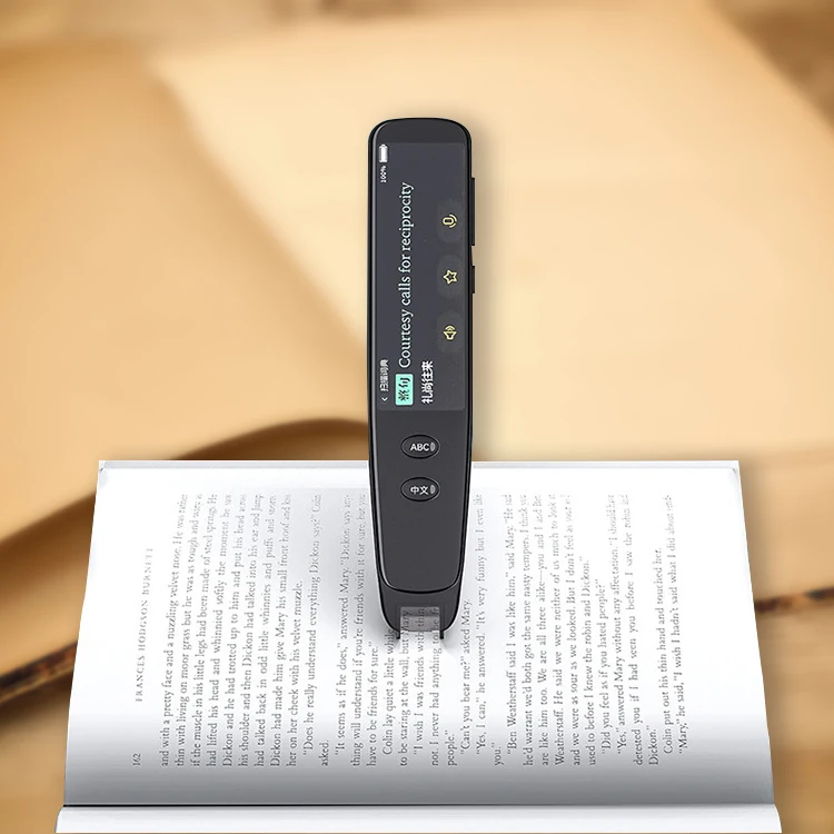 Educational Reading Pen Chinese Arabic English Hindi Textgrabber Portable Scan Multilingual Read Smart Translator
