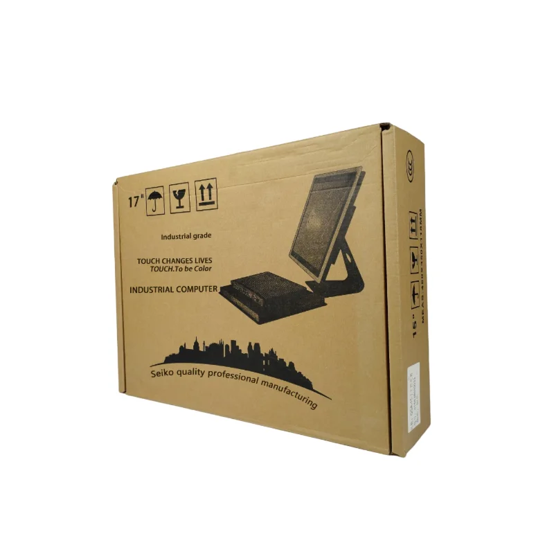 HUGEROCK PTC17A Open Frame Linux IP65 Business module Android usb cheap capacitive Industrial 17 Inch all in one Panel Pc