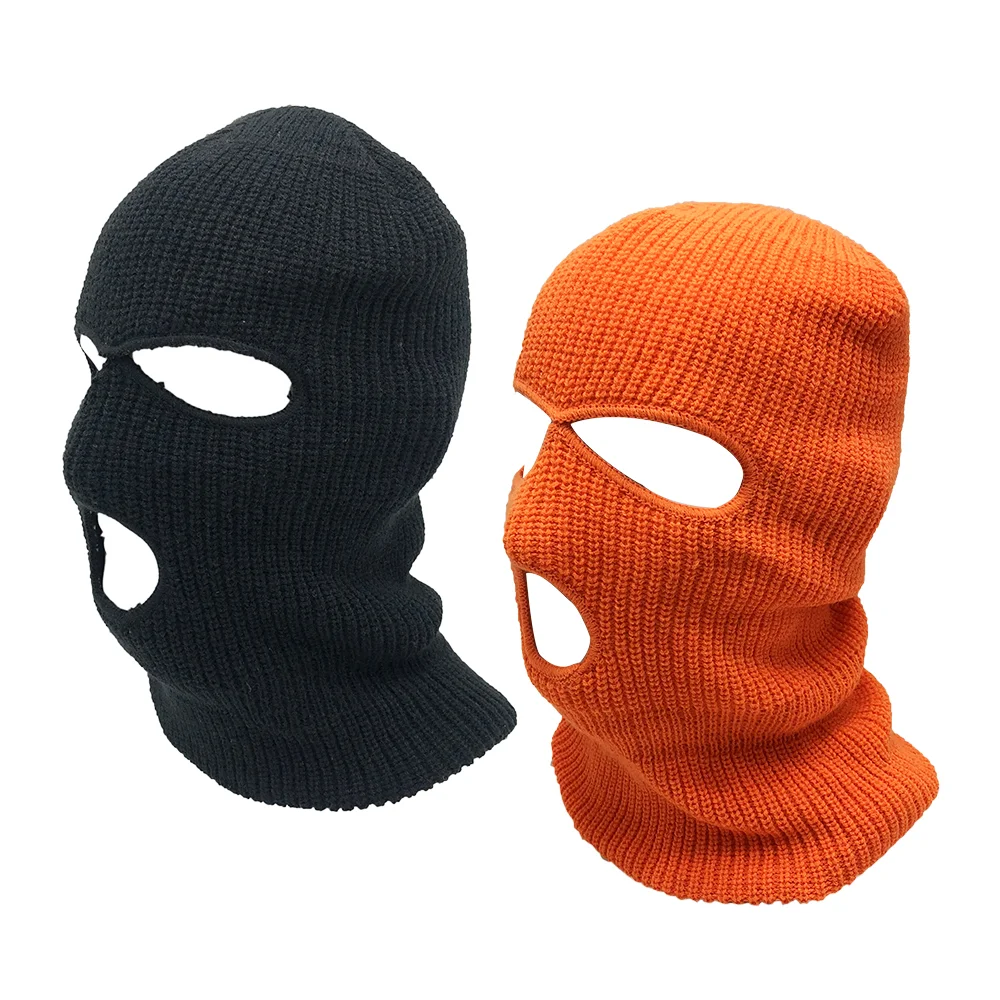 Deliwear Thermal 3M Thinsulate Knitted Ski Mask Balaclava 3 Holes for Winter Outdoor Work Sport Cold Store