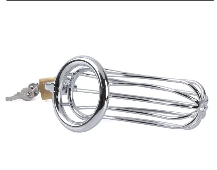 Metal Bird Male Chastity Device Super Small Short Cock Cage with Stealth Penis lock Ring Sex Toy for Men