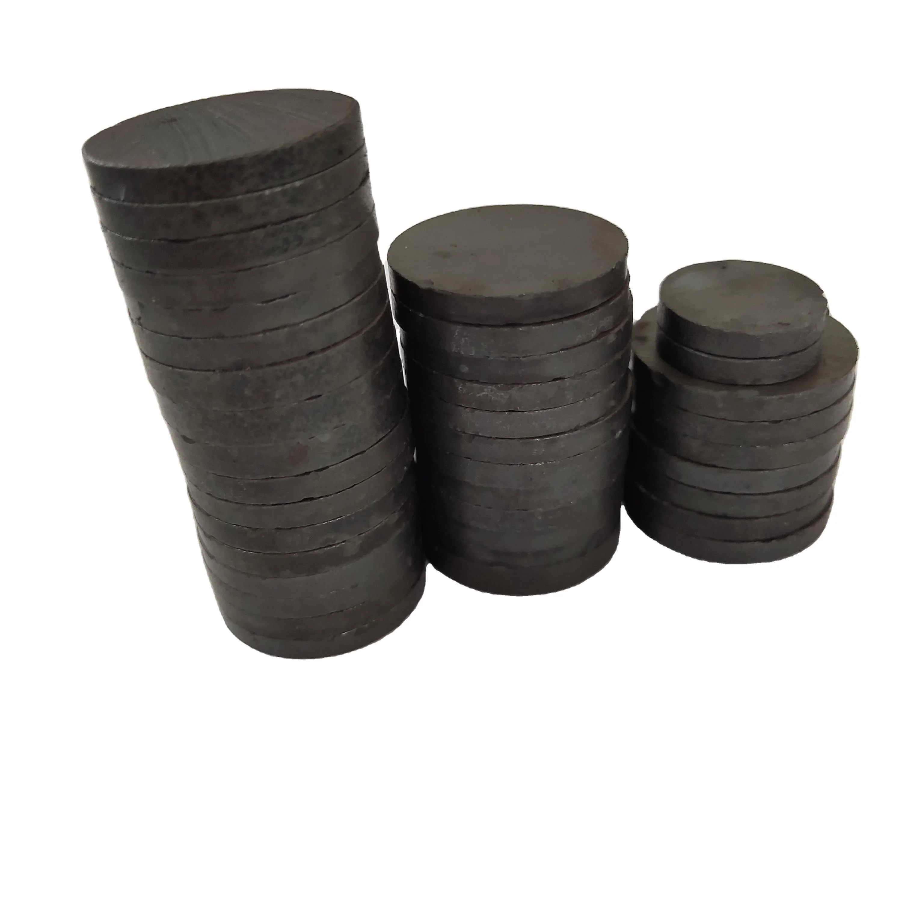 Barium Ferrite Magnet Disc Ferrite Magnetic Powder Products Round Permanent Ferrite Magnets for Speakers and Craft