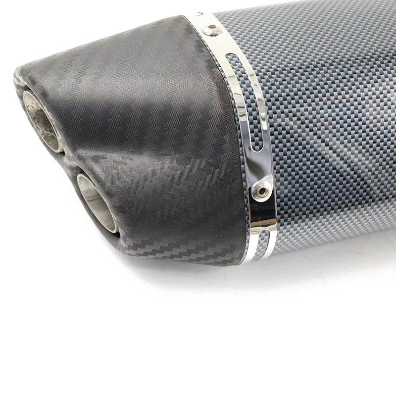 motorcycle exhaust Manufacturer Dual exhaust ports Muffler Sport Street Bike For Z1000 S1000RR Z900 KTM 890 DUKE R 2021