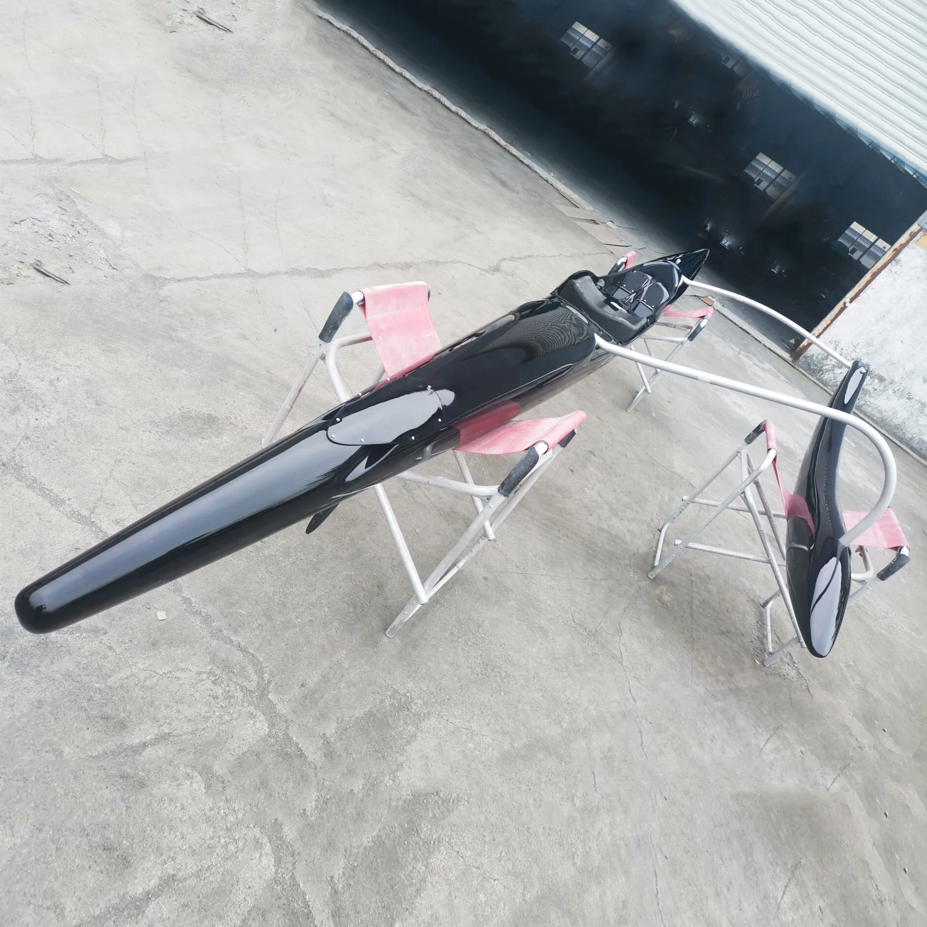 synsun sports carbon fiber  outrigger canoe oc1