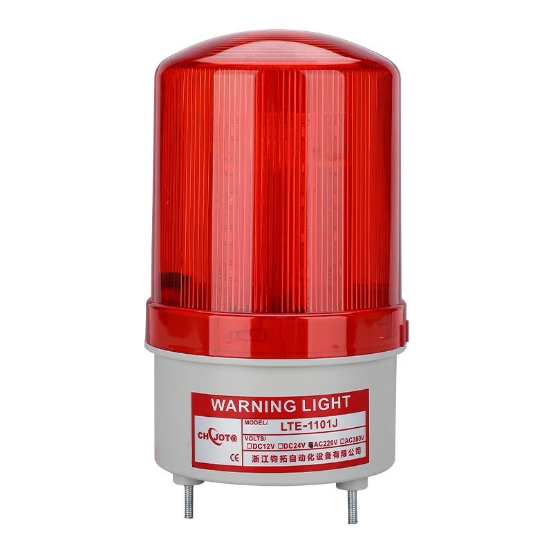 Emergency alarm warning lights Green LED beacon audible flashing warning lights traffic signal warning safety lights