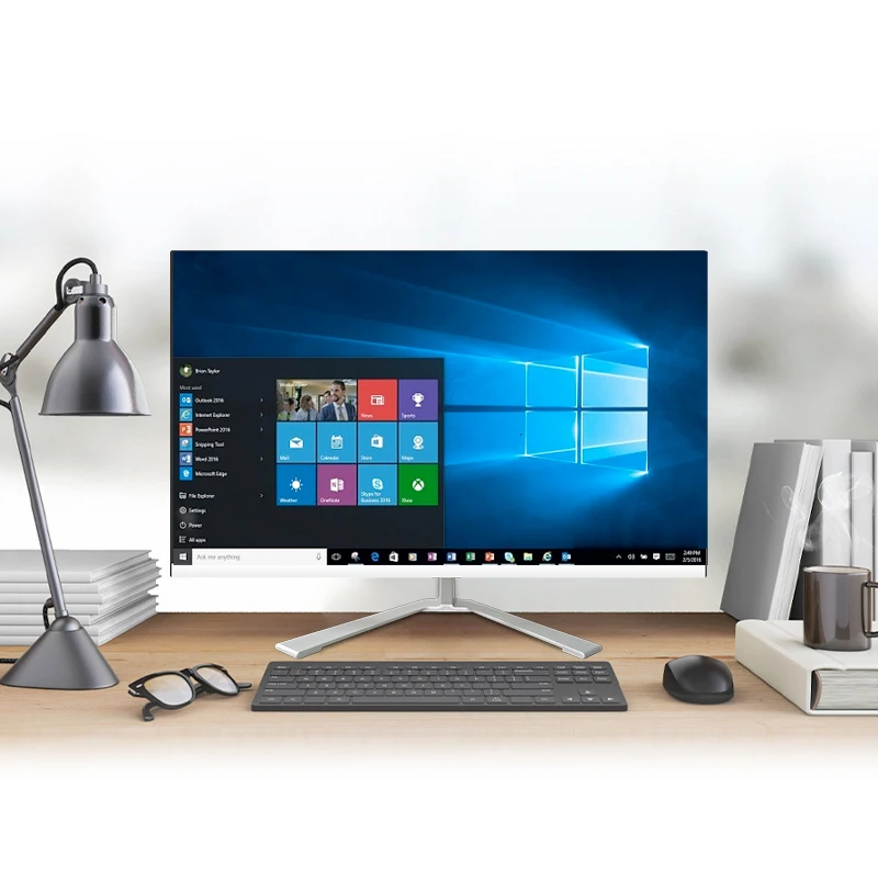 weier 24-inch computer monitor Curved 2K 144HZ ps4 HD desktop display screen monitoring