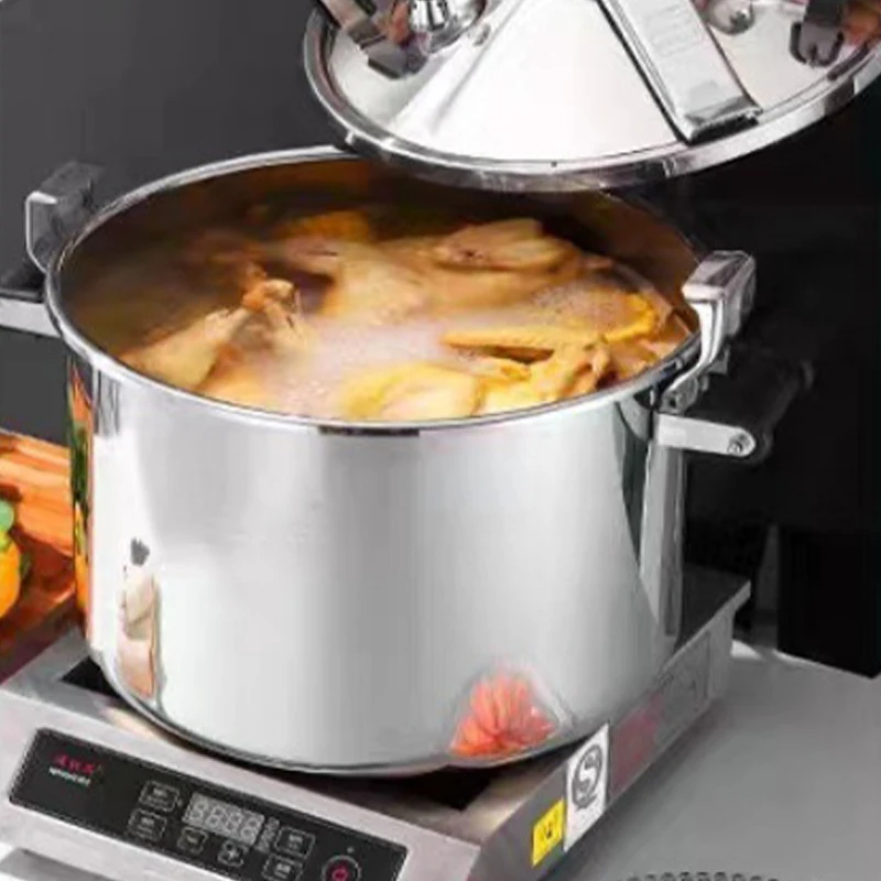 2024 New Design Industrial High Pressure Cooker Stainless Steel Quick Pot Pressure Canner and Cooker
