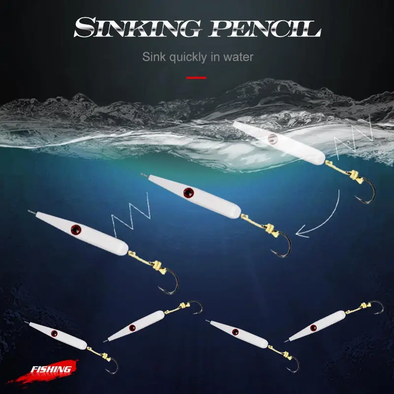 Hunt House Hard Bait Wholesale Pencil Lure Stick 100mm 45g