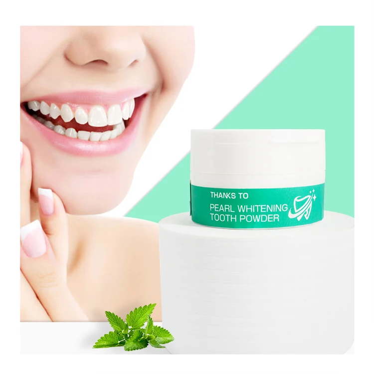 Private Label Collagen Pearl Powder Teeth Whitening Powder Maintain Oral Health Vitamin C Whitening Tooth Powder