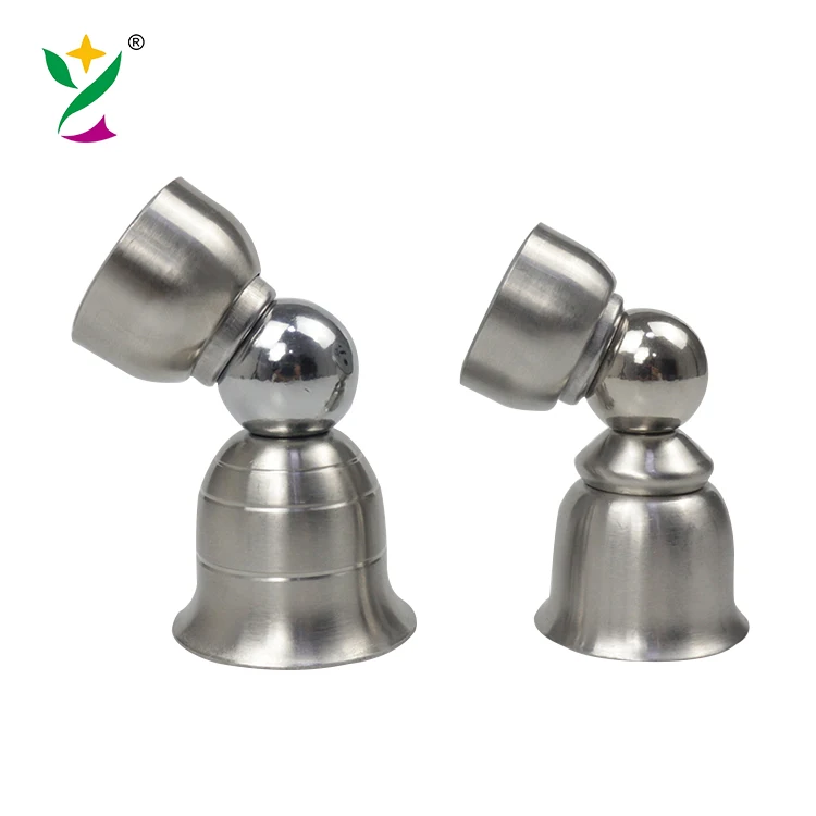 YUXING Strong magnetic suction stainless steel glass automatic door stopper