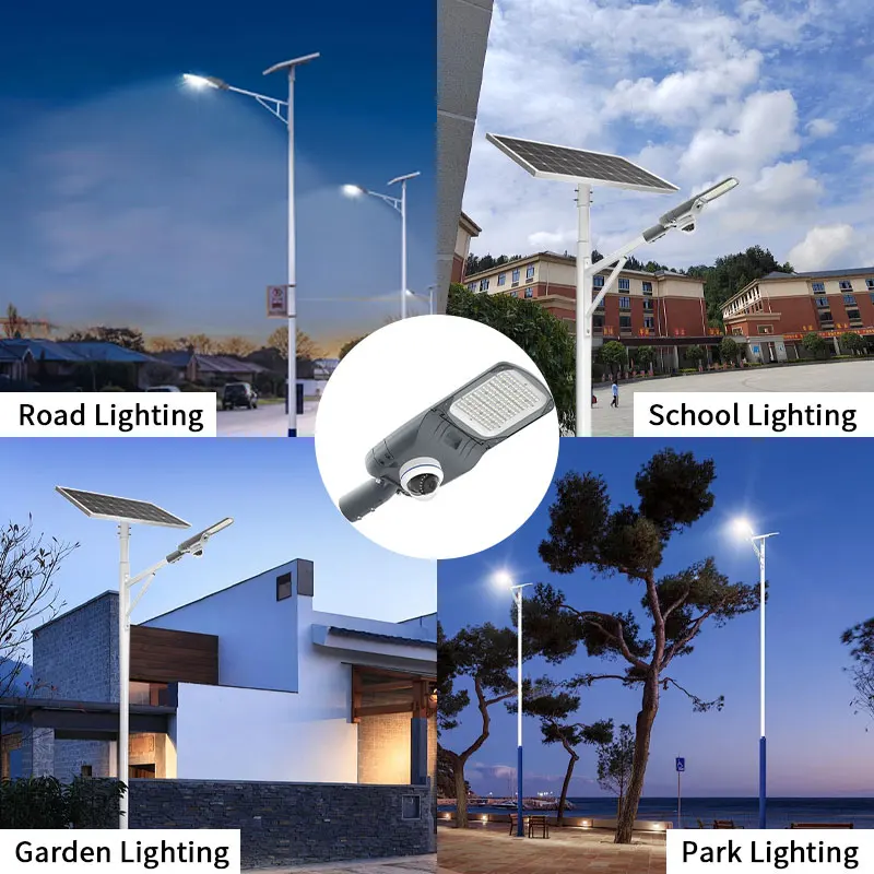 BBIER Solar Exterior With 4G WIFI Camera 50W Outdoor Solar Lights With Motion Sensor Smart Solar Light