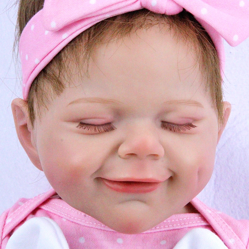 Vinyl 18inch Cheap Reborn Dolls Sale Toys Clothes For Real Baby Dolls Kids