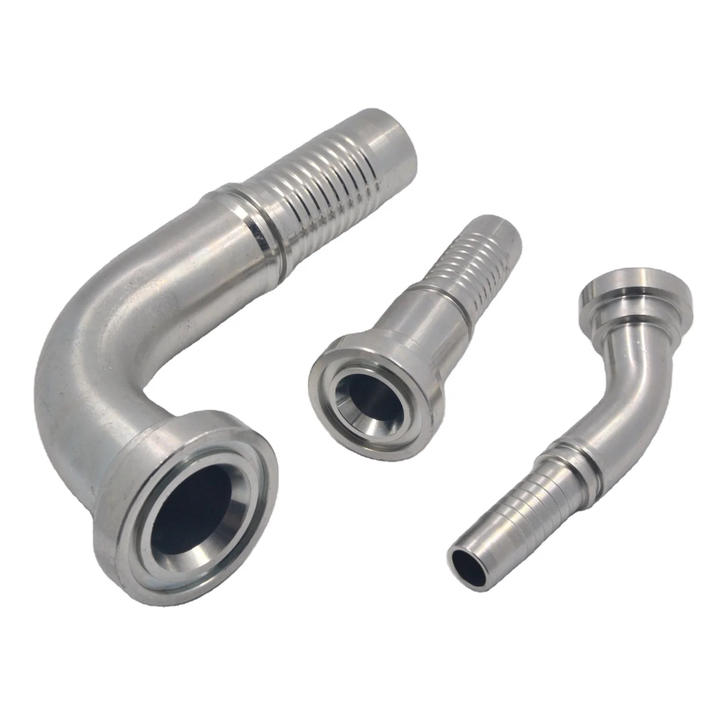 cost effective  sae hydraulic elbow hose ferrule fitting flange quick coupler