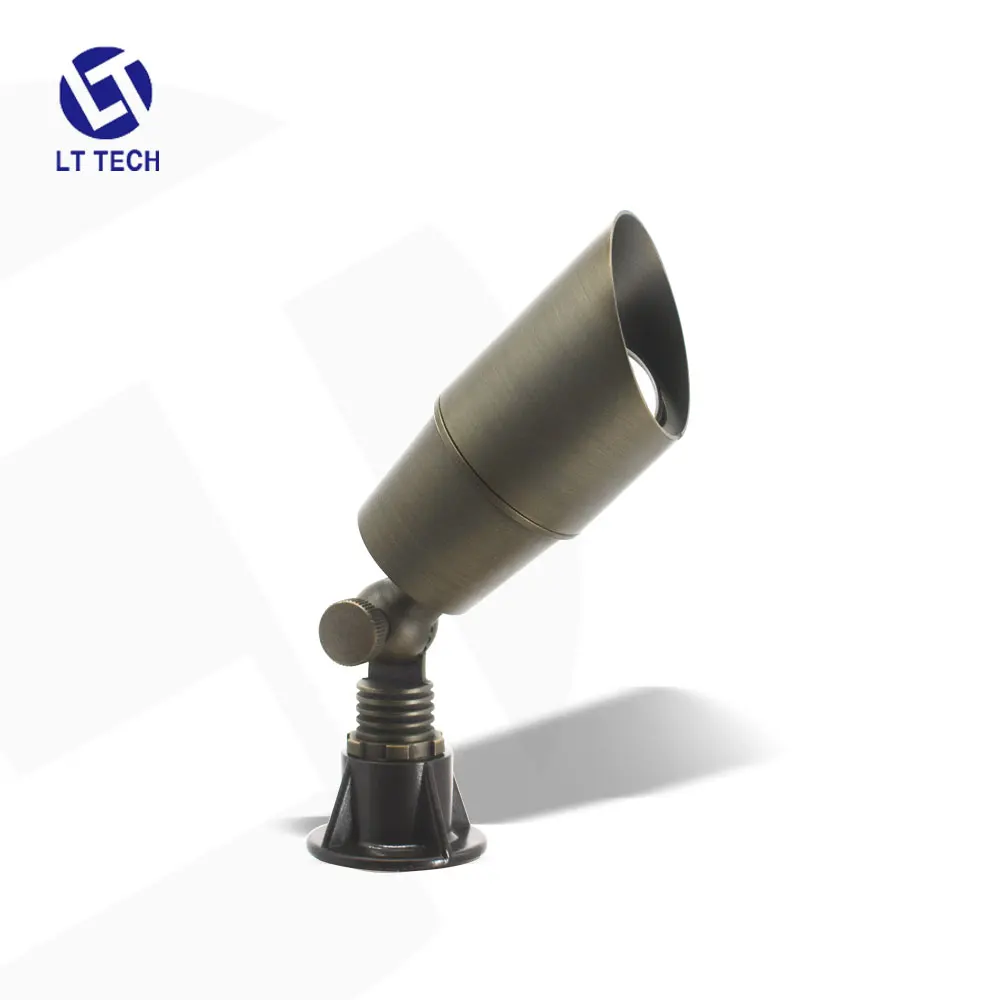 LT2101 2020 горячие продажи латунь бронза 12 в вверх и вниз точечный ландшафтный светильник приспособление для жилых архитектурных деревьев