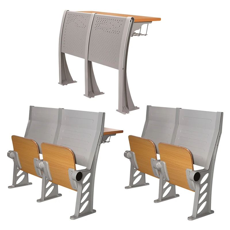 Modern Design Lecture Hall Chair Durable Aluminum Alloy Material