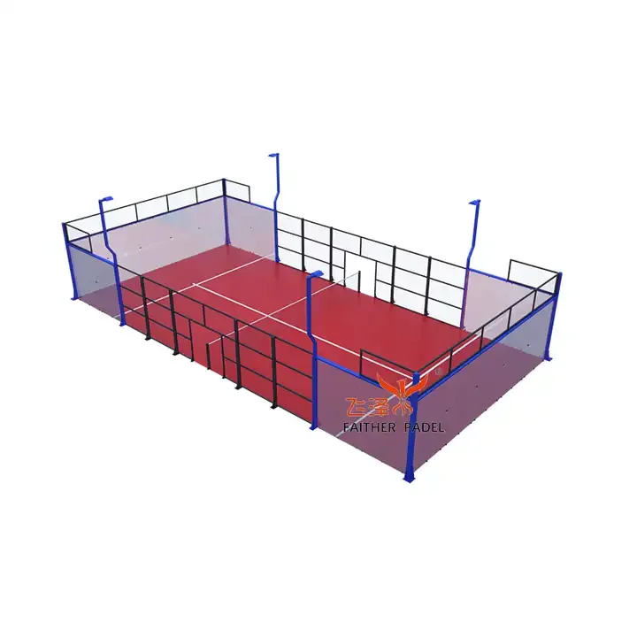 OEM and Customizable  High Quality Padel Court Panoramic Court Wholesaler
