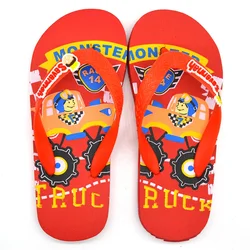 Детские шлепанцы Uniseason, желе, милый дизайн, новые детские сандалии