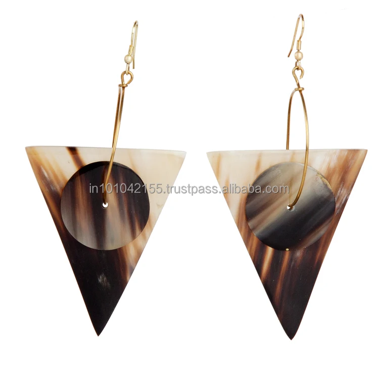 
 Горячая Распродажа, буйвол Рог Eirring  