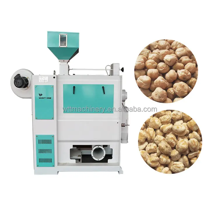 High Cost-Effective chickpea peeling machine pigeon pea peeler soybean dehulling machine