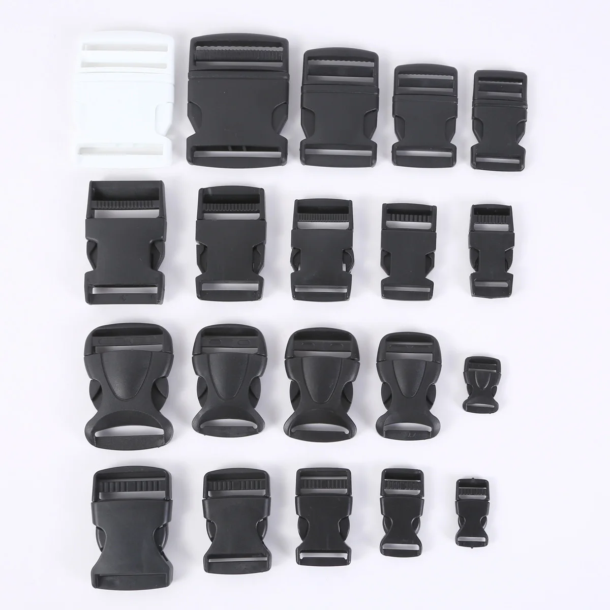 Wholesale Webbing Adjustable Side Release Buckle Plastic Clip Buckle for Bag