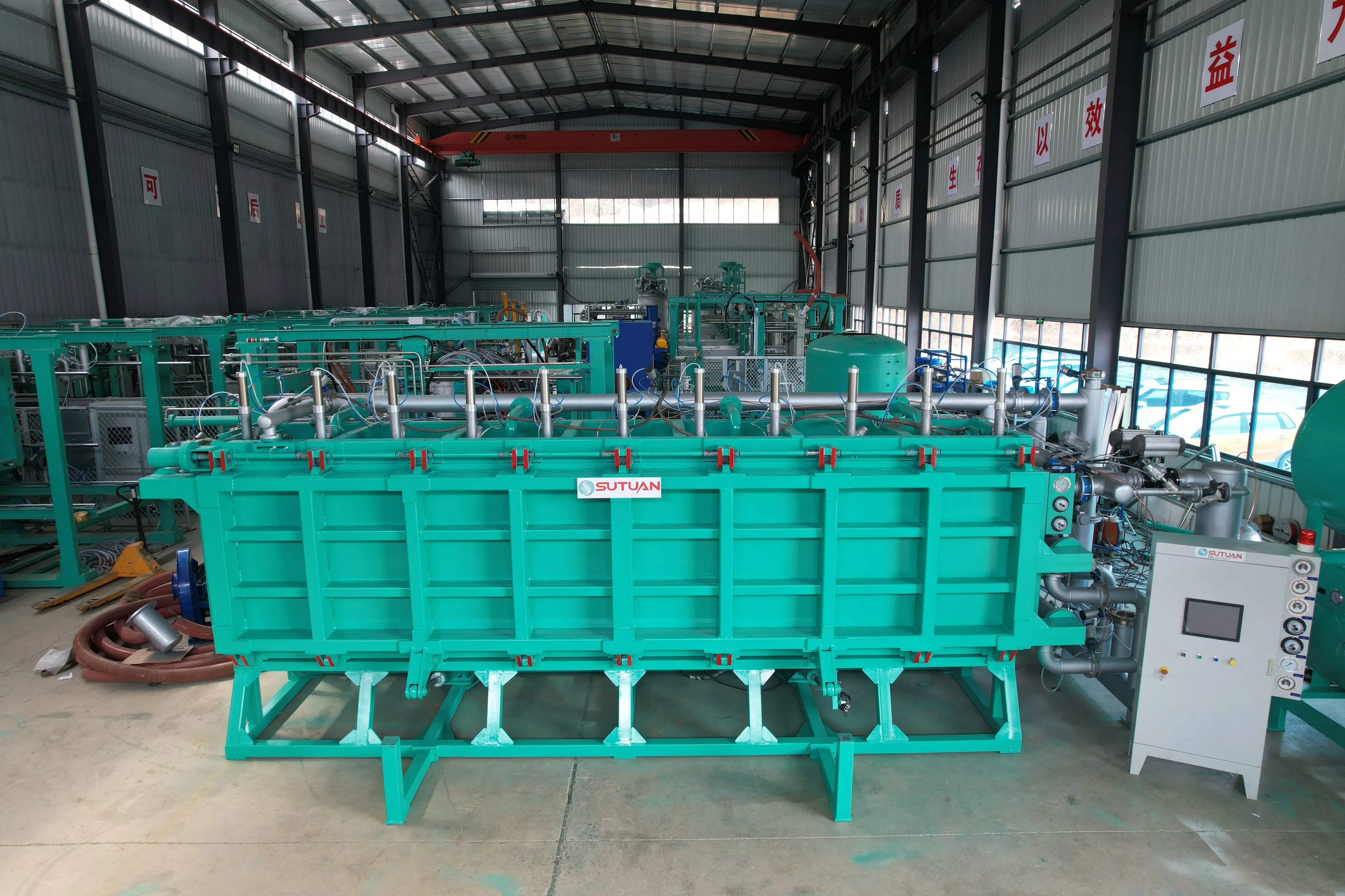 sutuan expandable polystyrene eps foam plate sheet block moulding machine