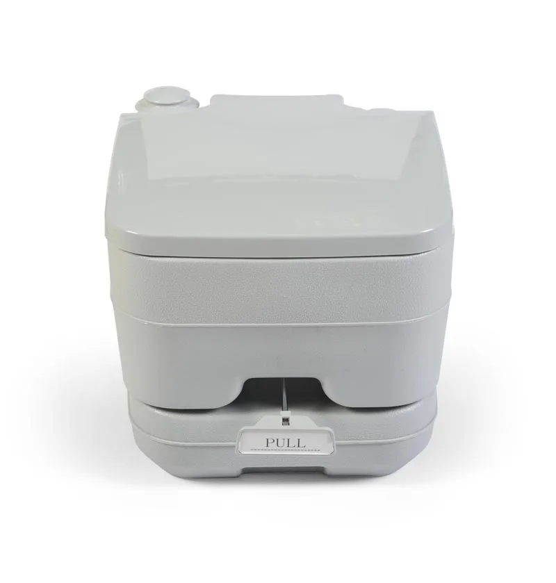 
China 10L High quality plastic portable camping toilet with two sprayer 