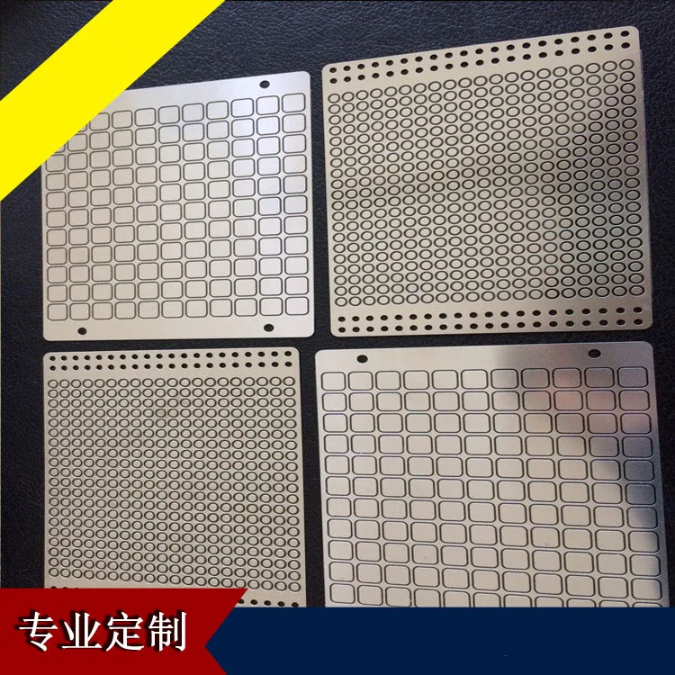 custom stainless steel photo chemical etching Service photo etching Precision Metal Components