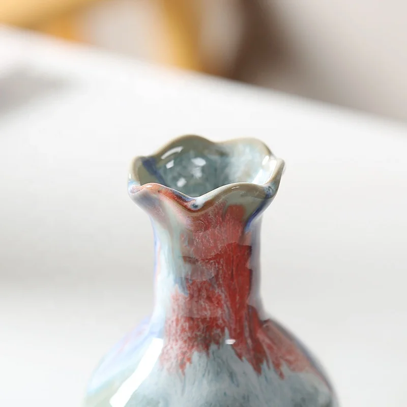 Special Design Style of  Glazed Decorative Modern Floral Vase for Home Decor Living Room Centerpieces and Events