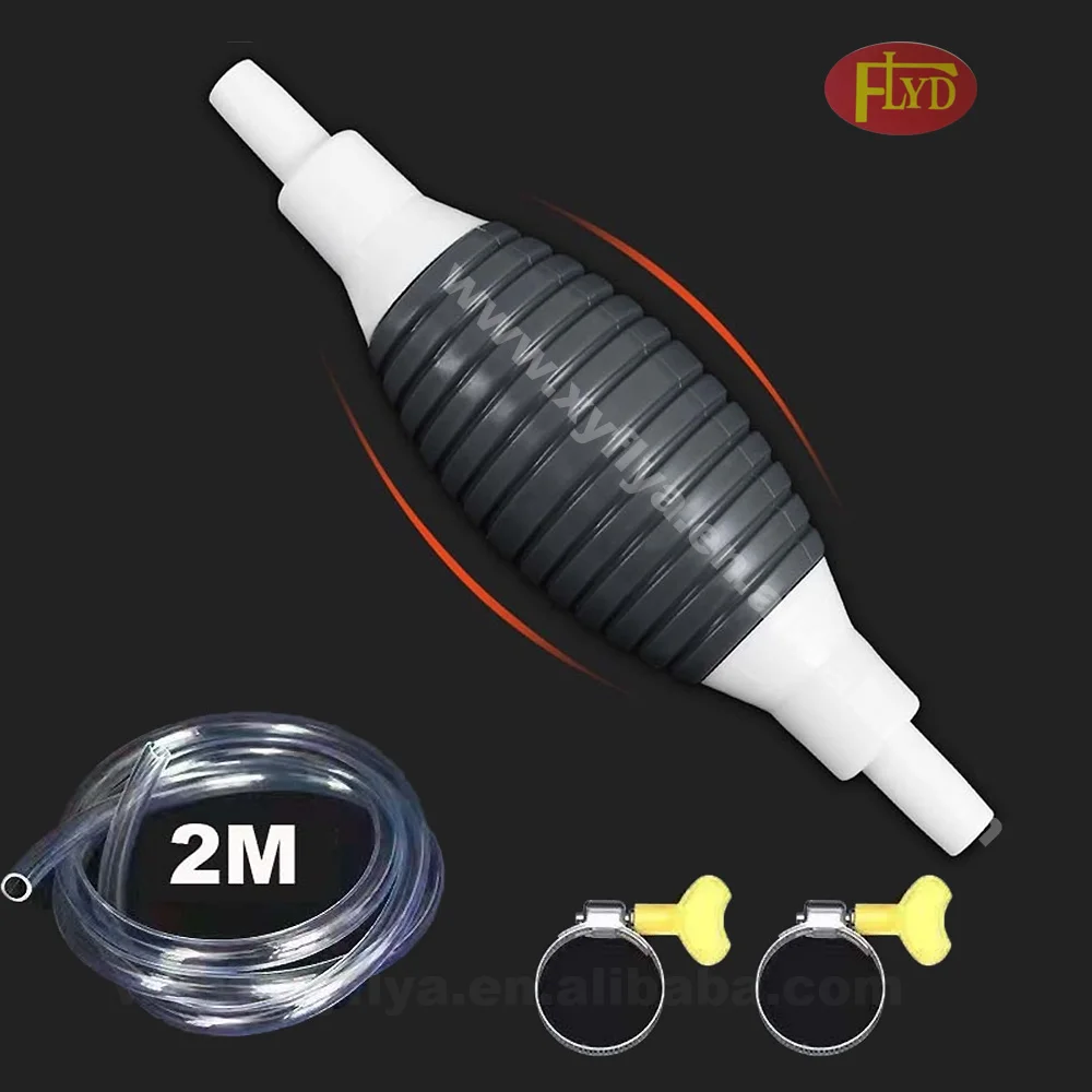 For Gas Petrol Diesel Oil Liquid Water Fish Tank portable manual cheap car siphon liquid transfer tube pump